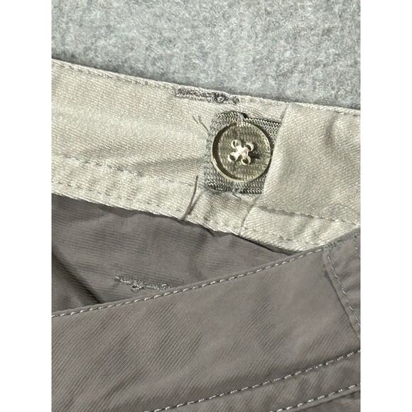 REI Cargo Short Womens Size 2 W29 Board Shorts Nylon Hiking Fishing Stretch Grey - Picture 12 of 15